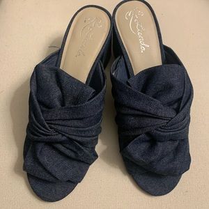 Anthropologie-Liendo Katerini Knotted Mules
